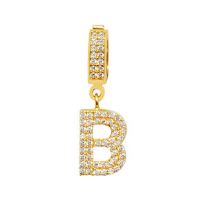 14 Ayar B Harfi Charm Altın Kolye Ucu 2.27gr
