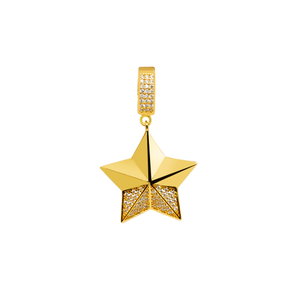 14 Ayar Yıldız Charm Altın Kolye Ucu 3.18gr