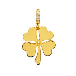 14 Ayar Yonca Charm Altın Kolye Ucu 4.67gr