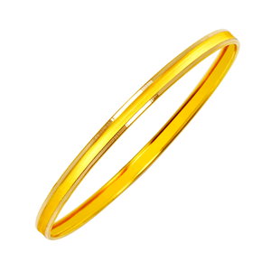 14 Ayar 0.50cm Şarnelli Altın Bilezik